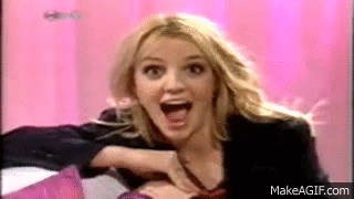 Christina Aguilera tongue DOWN Britney Spears Throat !!!!!! on Make a GIF