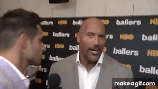 The Rock used the wrong emote (Original Meme) on Make a GIF