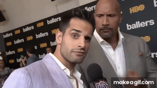 The Rock used the wrong emote (Original Meme) on Make a GIF