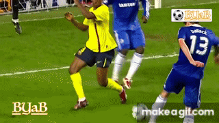 Chelsea Vs Barca In 09 And Referee Were Threatened With Death On Make A Gif