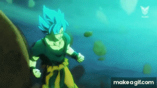 Goku vs Broly Full Fight Pelea Completa Español on Make a GIF Goku vs Broly Full Fight Pelea Completa Español on Make a GIF