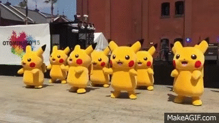 Gif dancing pikachu The Best