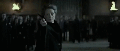 Harry Potter and the Deathly Hallows - Severus Snape vs Minerva Mcgonagall  [HD] on Make a GIF