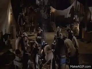 Blazing Saddles --Farting Cowboys- Greatest Fart Scene of All Time on Make  a GIF