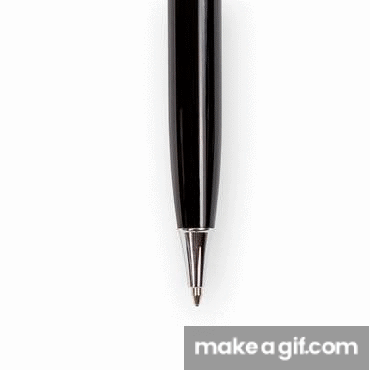 Black Luxury Pen on Make a GIF