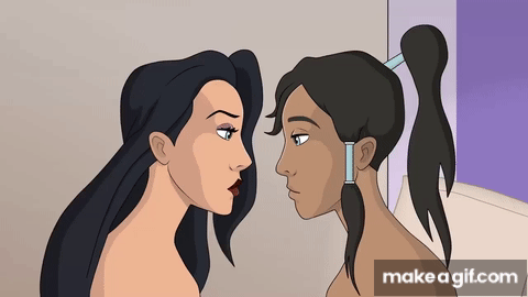 Cartoon Hook-Ups: Korra and Asami on Make a GIF