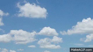 Animated Clouds Green Screen