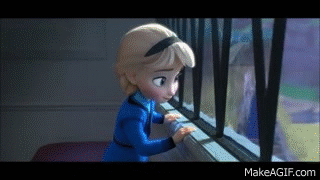 do you want to build a snowman gif