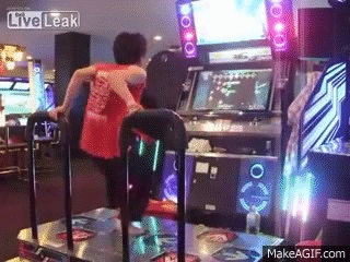 You Can't Compete with a Japanese Arcade Gamer on Make a GIF