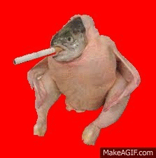 chicken fish on Make a GIF