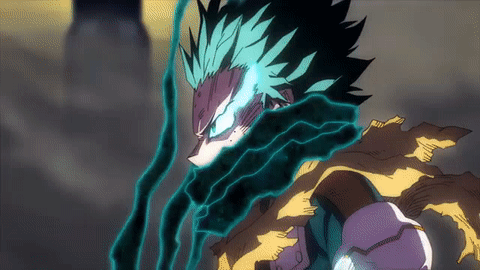 Deku's Gear Shift vs Shigaraki All For One 「4K 60FPS」 | My Hero Academia  Season 7 Episode 13 on Make a GIF