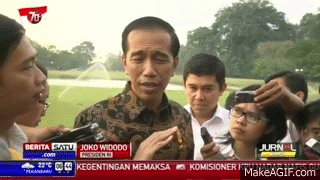 Berita 6 Agustus 2015 - [Video] Jokowi Optimistis Pertumbuhan Ekonomi  Meroket Semester II 2015 on Make a GIF