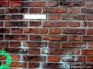 MUTO a wall-painted animation by BLU on Make a GIF