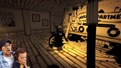 fgteev playing bendy and the ink machine