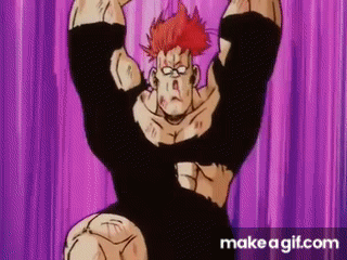 Vegeta vs Recoome! Recoome Kick! [Japanese Episode 64] on Make a GIF