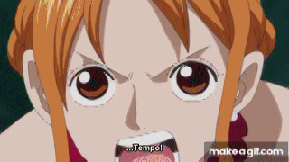 Nami Ask Zeus to Became her Servant One Piece episode 845 mp4 on Make a GIF