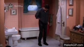 Ross Leather Pants GIFs | Tenor