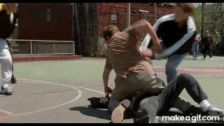 Good Will Hunting - Basketball Fight Scene on Make a GIF