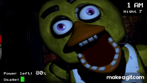 Withered Chica Jumpscare on Make a GIF