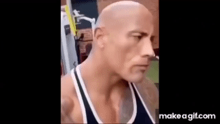 The Rock Eyebrow raise meme template on Make a GIF