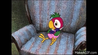 Попугай Кеша - Возвращение блудного попугая. 2 серия on Make a GIF