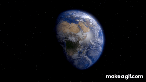 spinning earth animation download