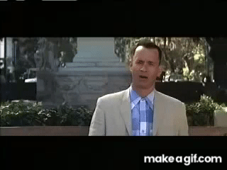 Forrest Gump - One less thing on Make a GIF