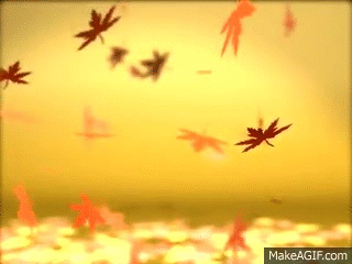 FALLING LEAVES background loop on Make a GIF