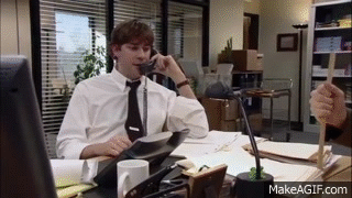 Dwight Schrute's Desk // The Office US on Make a GIF
