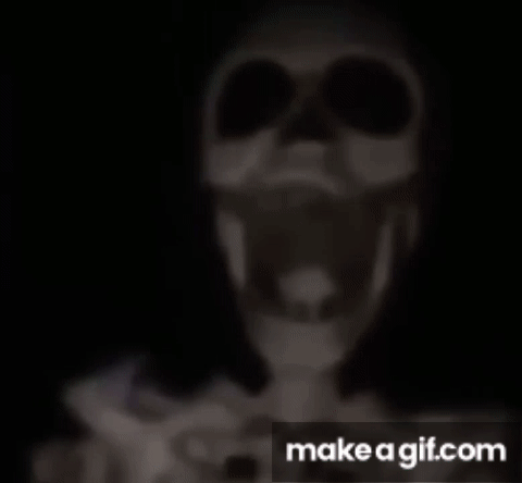 anime - Waiting Skeleton | Make a Meme