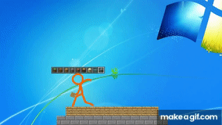 Animation vs. Minecraft (original) on Make a GIF