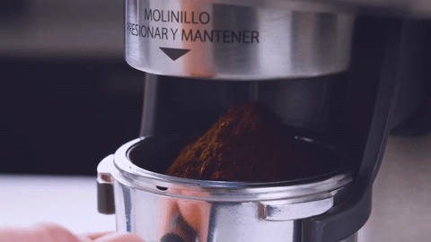 Cafetera Espresso Oster® con Molino Integrado - BVSTEM7300 on Make a GIF
