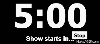 5 Minute Countdown Timer on Make a GIF