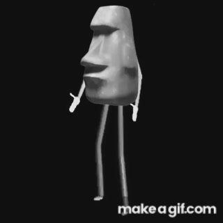 Moai emoji fortnite dance on Make a GIF