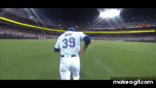 See Edwin Diaz take the mound for the Mets to the live sounds of