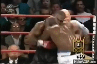 Image result for MAKE GIFS MOTION IMAGES OF TYSON BITING HOLYFIELD