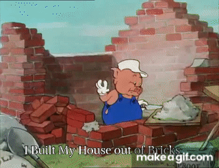 Silly Symphony - The Three Little Pigs on Make a GIF