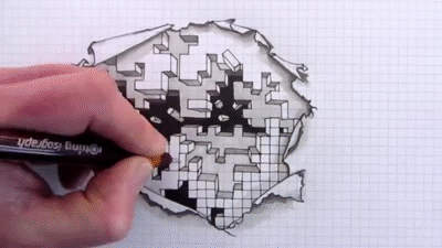 Amazing Animated GIFs That Use a Clever Visual Trick to Appear 3D