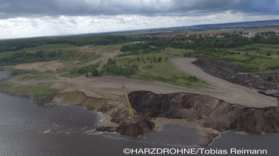 Erdrutsch Nachterstedt 28 06 16 On Make A Gif