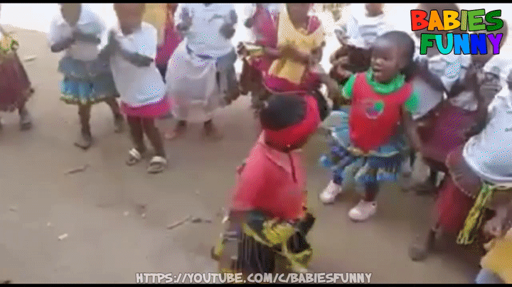 Funny African Kid Dancing - Funny Babies Videos 2016 on Make a GIF