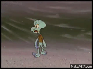 Spongebob Gasp Squidward On Make A Gif