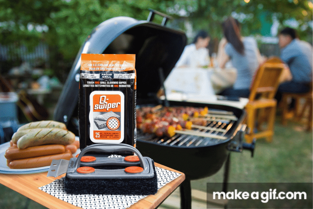 BBQ Grill Cleaning on Make a GIF