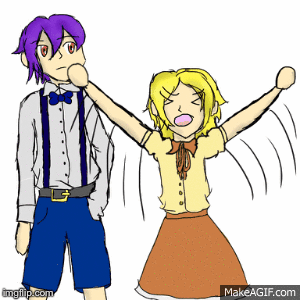 Image Tagged In Gifsfnafbonnie X Chica Imgflip On Make A Gif - 
