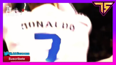 I made a GIF of Cristiano Ronaldo going Super Saiyan