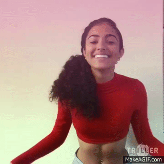 Malu Trevejo Dancing to Wild Thoughts on Make a GIF
