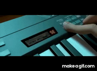 Monsters vs Aliens President Playing Keyboard on Make a GIF