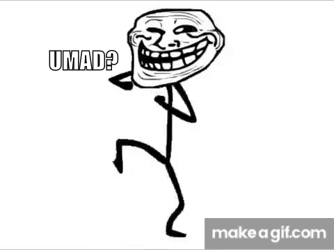 Dancing Troll Face (so dumb, it's funny!) on Make a GIF