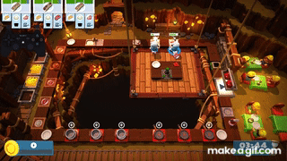 Overcooked 2! World record - 1 Player - Level 5-3 - Score: 943 on Make a GIF