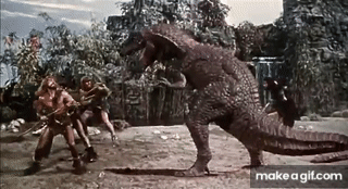 One Million Years B. C. Highlight on Make a GIF