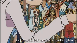 Zoro Vs Sanji Fight GIF